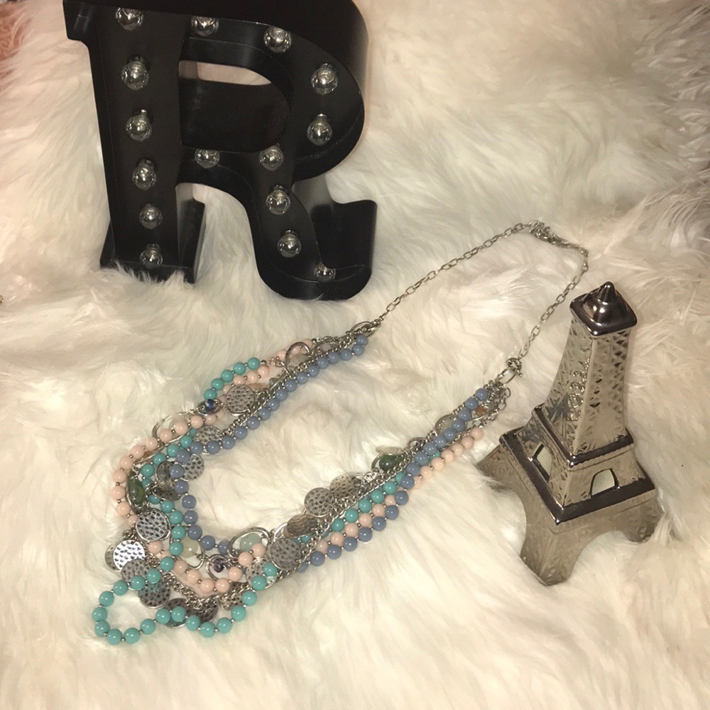 Other necklaces from my collection 
With 3 pastel